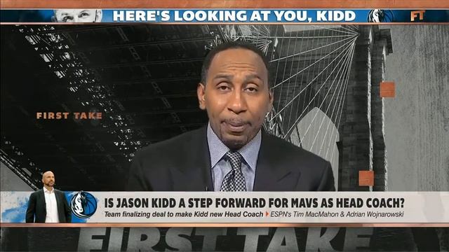 Stephen A. Smith react to Dallas Mavericks making Jason Kidd head coach ? смотреть онлайн