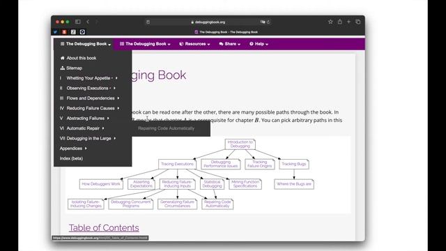 The Debugging Book смотреть онлайн