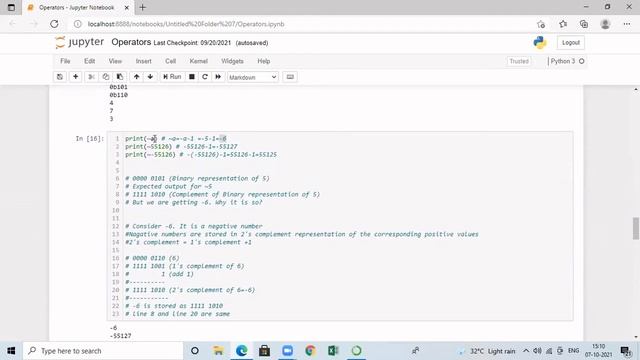 Operators in Python Part1 смотреть онлайн