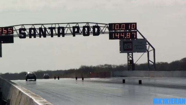 Cosworth YB Ford Escort Mk3 runs 10.01 at 144 mph смотреть онлайн