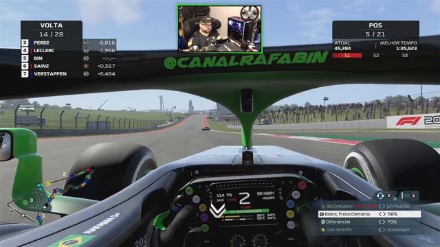 FICAMOS SEM COMBUSTÍVEL - F1 2021 MY TEAM 50% GP U.S.A PARTE #33 смотреть онлайн