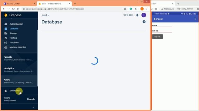 Create app without coding in tamil ( Online Cloud database explanation - 1) смотреть онлайн