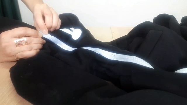 Установка бегунка. Ремонт молнии на комбмнезоне.