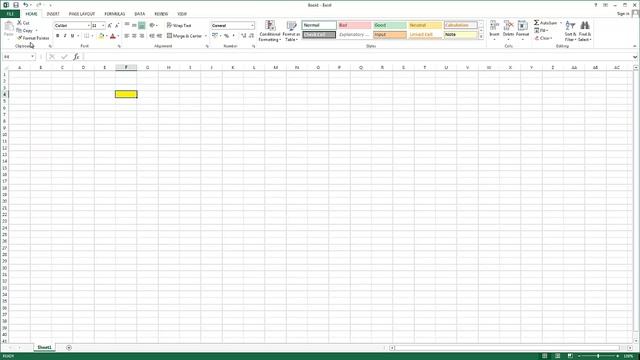 How to copy formatting? | Excel 2013 смотреть онлайн