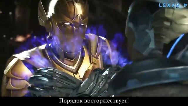 Injustice 2 - Доктор Фэйт против Синего Жука - Intros & Clashes (rus) смотреть онлайн