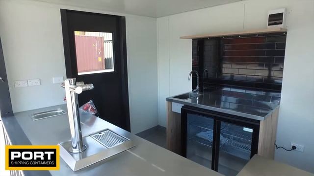 10ft Shipping Container Bar - Port Shipping Containers смотреть онлайн