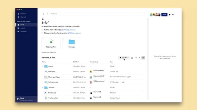 Create and save Google Docs, Sheets, and Slides in Dropbox | Dropbox Tutorials | Dropbox смотреть онлайн