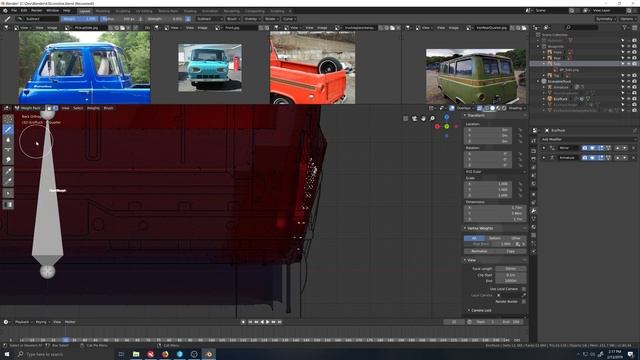 Automation Car Body Creation in Blender 2.8 Part 4 смотреть онлайн