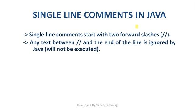 Comments In java || documentation comments in java,|| types of comments in java смотреть онлайн