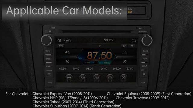 AWESAFE Car Radio Stereo for GMC Sierra Yukon Chevrolet Buick Chevy Silverado смотреть онлайн