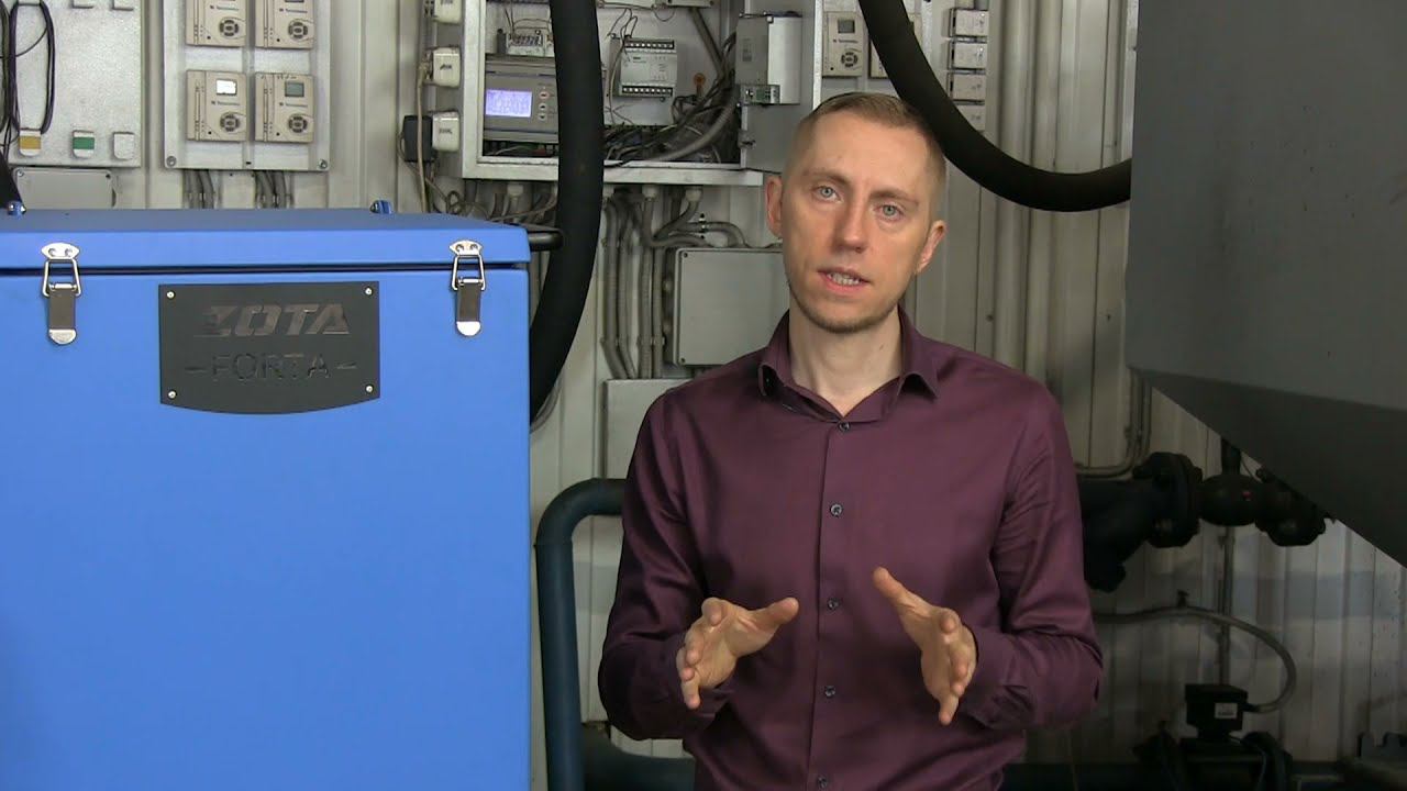 Обзор котла ZOTA FORTA Знакомство с режимами работы и первый запуск смотреть онлайн