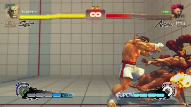 Omega Sagat Combo Video [60fps] смотреть онлайн