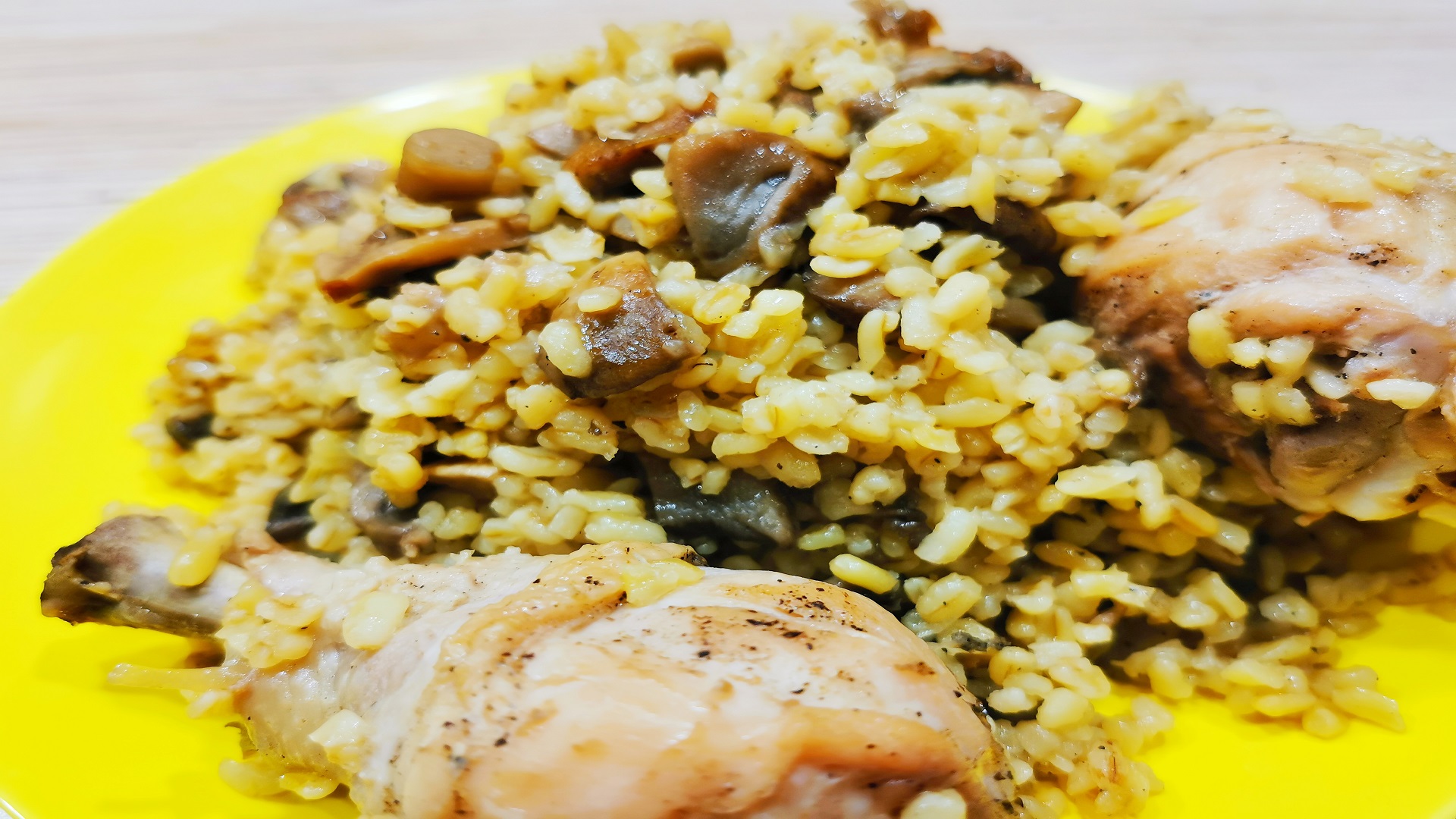 Булгур с грибами и курицей. Как вкусно приготовить булгур. Быстрый ужин или обед. смотреть онлайн