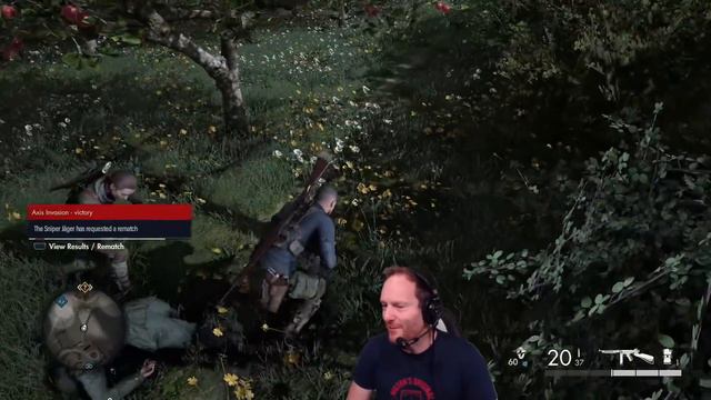 Let's Play Sniper Elite 5 - CHAOTIC CO-OP CHALLENGE! (Sponsored Content) Sniper Elite 5 PS5 Gamepla