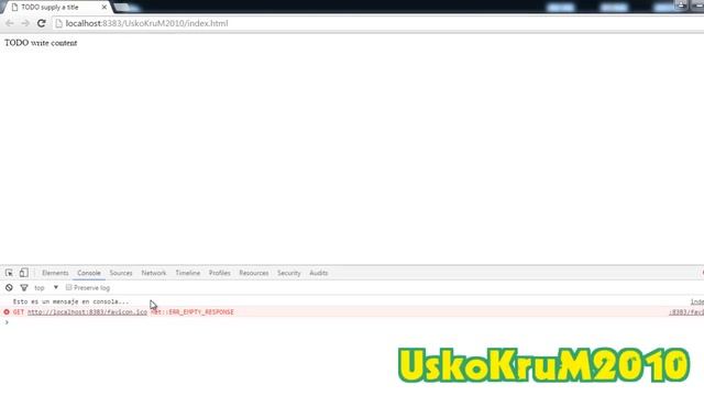 Consola de JavaScript: console.log() | Curso JavaScript # 4 смотреть онлайн
