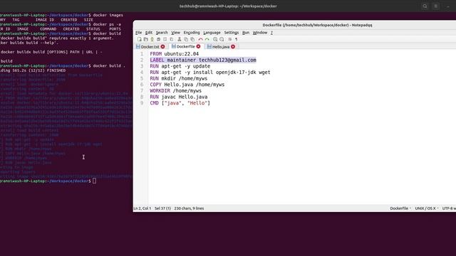Session 8 : Dockerfile Example Part 1 #docker #dockercontainer#dockertutorial смотреть онлайн