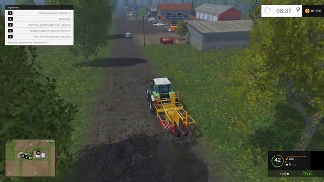 Играем в Farming simulator #4 смотреть онлайн