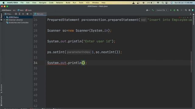 JDBC Tutorial: Insert Data into MySql DataBase смотреть онлайн