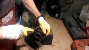 ЗАМЕНА ПОДВЕСНОГО ПОДШИПНИКА КАРДАННОГО ВАЛА / МЕРСЕДЕС СПРИНТЕР -  MERCEDES-BENZ SPRINTER