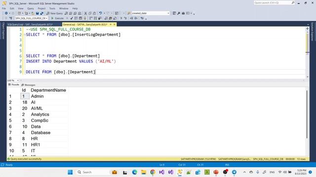 SQL Server Full Course - Part 6 (Final Part) ? смотреть онлайн