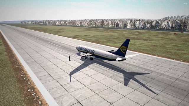 Посадка в Красноярске. Отказ механизации. X-plane 11. UNKL смотреть онлайн