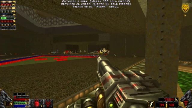 Doom 2 In Name Only #1 [Doom 2 wad /w Guncaster mod] смотреть онлайн