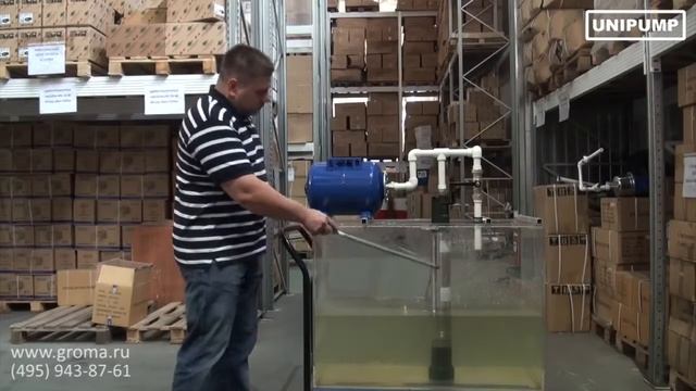 Unipump ECO AUTOMAT погружной насос для скважины и колодца смотреть онлайн
