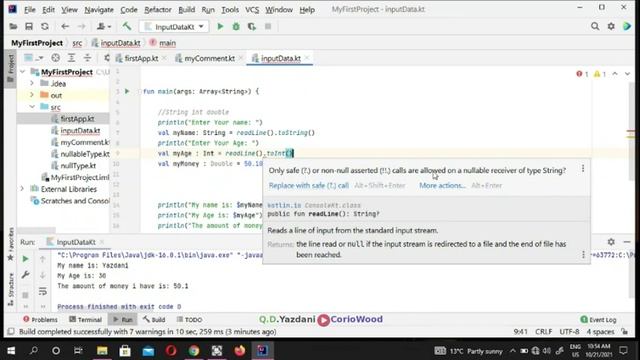 What is not-Null Assertion in Kotlin? смотреть онлайн