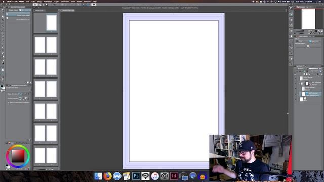 How to Create and Edit Panel Borders in Clip Studio Paint смотреть онлайн