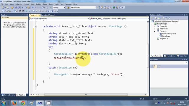 C# Tutorial 90: How to Display Google Maps in C# Windows Form смотреть онлайн