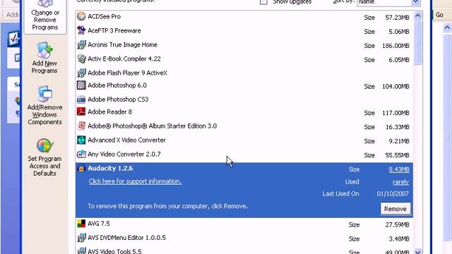 More Advanced Features Of Windows XP - Windows Control Panel Add And Remove Program Options смотреть онлайн