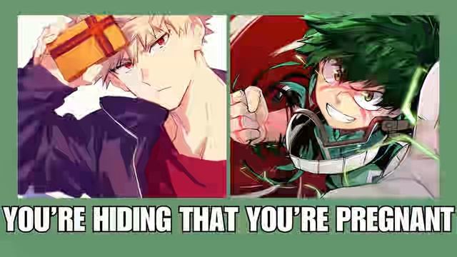 You're hiding that you're pregnant - MHA x Listener ASMR смотреть онлайн
