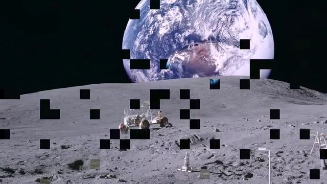Вид Земли с Луны / View of the earth from the moon / Relaxing music смотреть онлайн