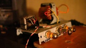 Усилитель гитарный ламповый. схема Чамп 5ф1.