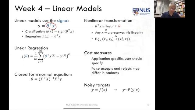 13.post.03 « Pre-Midterm Revision « Machine Learning « NUS School of Computing смотреть онлайн