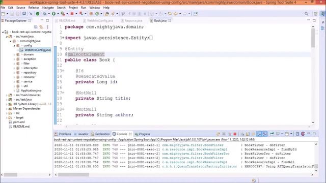 59 - How to implement Content Negotiation ? using WebMvcConfig Spring Boot? | Web Mvc Configurer смотреть онлайн