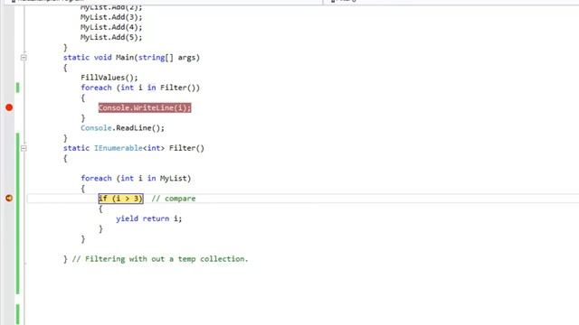 c# (Csharp):- What is the use of Yield keyword in c# ? смотреть онлайн