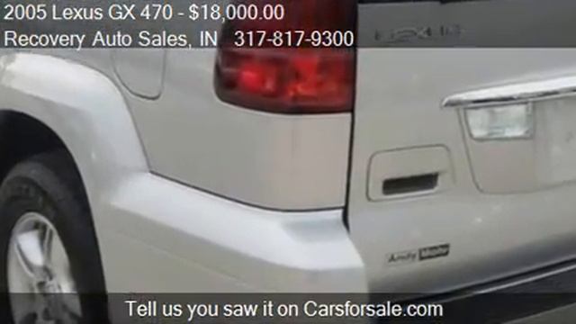 2005 Lexus GX 470 470 - for sale in Indianapolis, IN 46280 смотреть онлайн