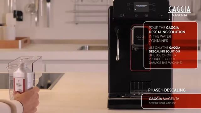 GAGGIA MAGENTA - HOW TO DESCALE смотреть онлайн