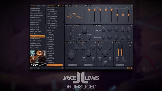 FLEX Library | Jayce Lewis Drumsliced смотреть онлайн