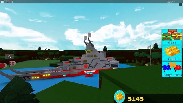 Shogun Battleship (Линкор Сёгун) из Red Alert 3 в BaBfT | Build a Boat roblox | Супер лодка смотреть онлайн
