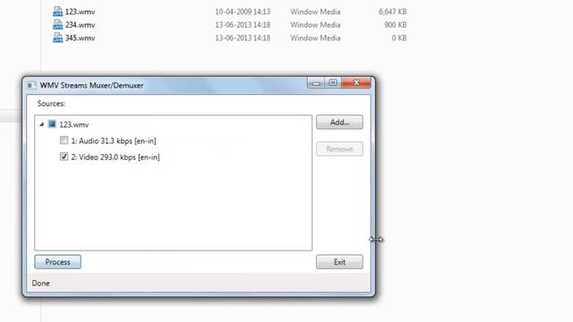 How to demux .wmv file with wmvstreameditor смотреть онлайн
