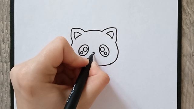 Как нарисовать котёнка смотреть онлайн