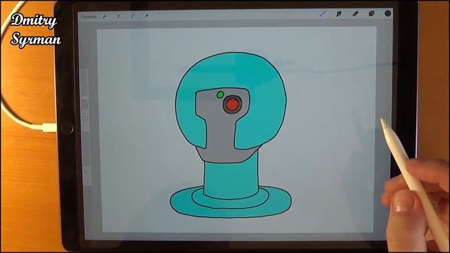 How to draw robot, Как нарисовать робота смотреть онлайн