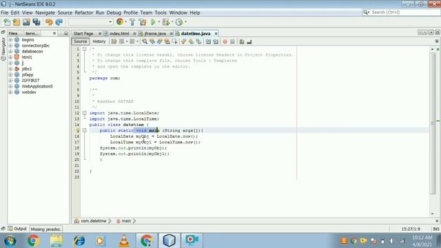 Date and Time in Java | Java tutorial for beginners смотреть онлайн