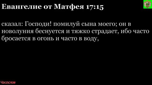 Аудиокнига. Библия. Новый Завет. ЕВАНГЕЛИЕ ОТ МАТФЕЯ. Глава 17 смотреть онлайн
