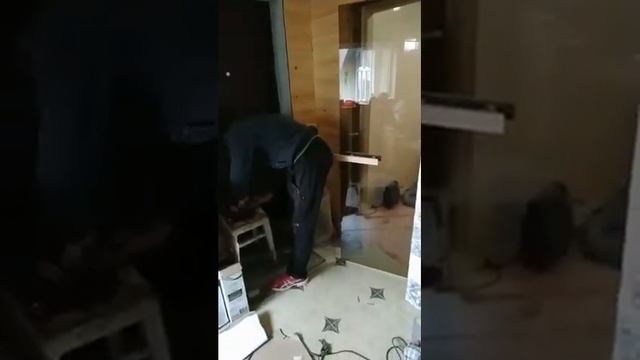 Установка стеклянных дверей в бане смотреть онлайн