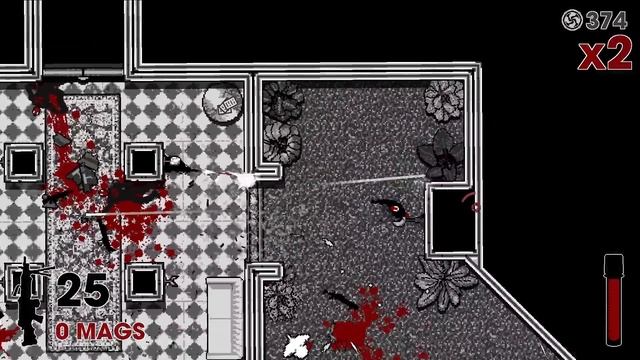 NEW Hotline Miami Inspired Action Roguelike!! | Let's Try OTXO смотреть онлайн