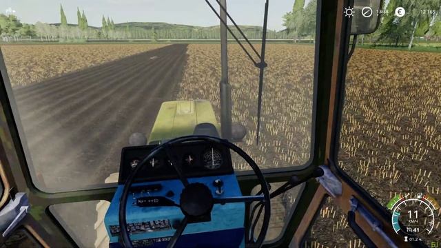 Farming Simulator 19 /// МТЗ 82 ПЛН 4-35 пашем огород /// farming simulator 2021 смотреть онлайн