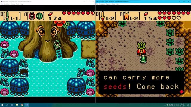 Zelda - Oracles of Ages & Seasons Part 32: Mystery Seeds смотреть онлайн